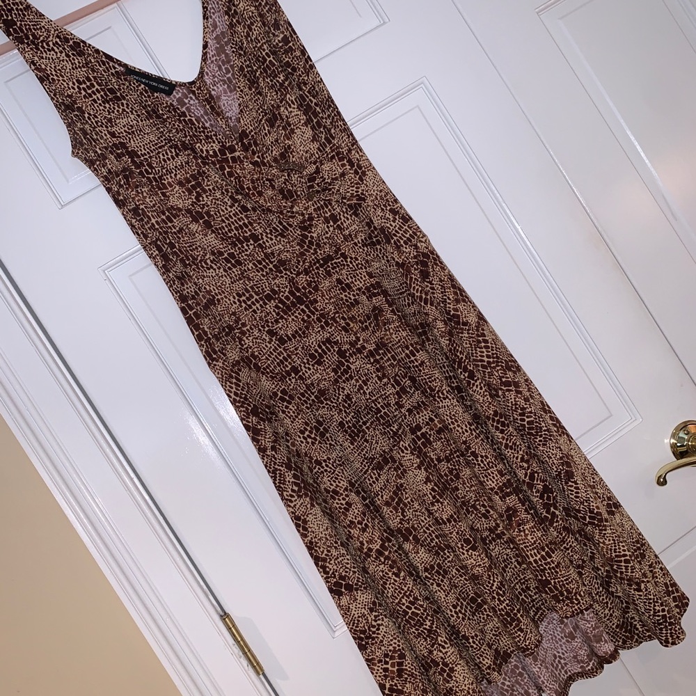 Jones of New York Giraffe type print dress